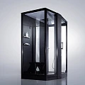 Душевая кабина Orans 150х100см SR-89102LS профиль черный