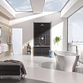Напольный смеситель для ванны с душем Grohe Essence New 23491GL1 хром