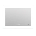 Зеркало Cersanit Led 060 Design Pro 80 KN-LU-LED060*80-p-Os с подсветкой и подогревом, с часами