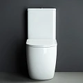Унитаз-компакт Ceramica Nova Mia CN1801 белый глянец