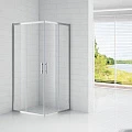 Душевой уголок Cezares Eco 100x100см ECO-O-A-2-100-C-Cr профиль хром, стекло прозрачное