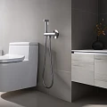 Гигиенический душ Aquatek Оберон AQ1027CR со смесителем, хром глянцевый