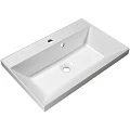 Раковина встраиваемая BelBagno 70см BB700/450-LV-MR-AST белая