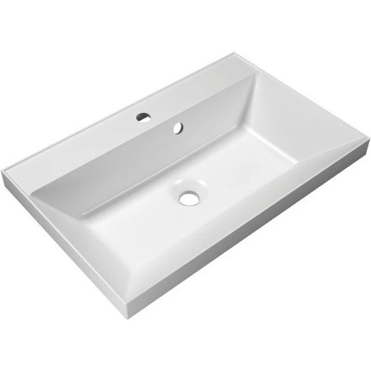 Раковина встраиваемая BelBagno 70см BB700/450-LV-MR-AST белая