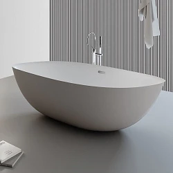 Акриловая ванна Black & White Swan SB222 180x91,5см 222SB00 белая глянцевая
