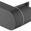 Настенный держатель Aquatek AQ2406MB матовый черный
