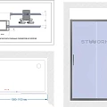 Душевой уголок STWORKI Эстерсунд 110x80см DE019R80110200CH профиль хром глянец