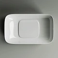 Раковина накладная Ceramica Nova Element CN5021 белая глянцевая
