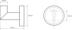 Крючок Bemeta Omega 104206022 хром