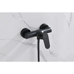 Смеситель для душа Aquatek Оберон AQ1260MB матовый черный