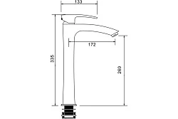 Смеситель для раковины Gappo Jacob G1007-11 хром