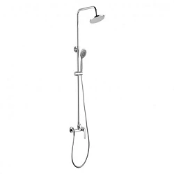 Душевая стойка Aquanet Passion R2 хром