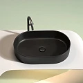 Раковина накладная Ceramica nova Element 600*380*122мм CN6048MB черная матовая