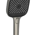 Душевая лейка Sancos Nok square SC6002GG вороненая сталь / черный матовый