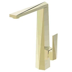 Смеситель для кухни Bravat Iceberg F776110G-2 золото