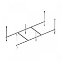 Каркас для ванны AM.PM X-Joy W88A-170-070W-R серый