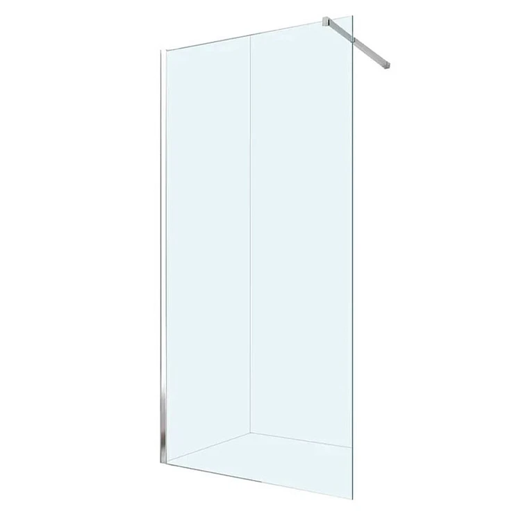 Душевая стенка BERGES SKY 120x200см 064005 профиль хром, стекло прозрачное