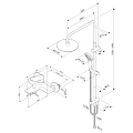 Душевая стойка AM.PM X-Joy F42885A14 со смесителем, черный