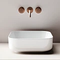 Раковина накладная Ceramica Nova Element CN6012 белая глянцевая