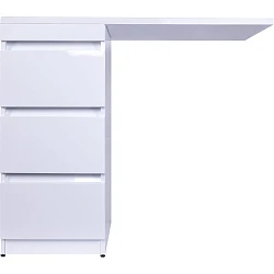 Тумба под раковину Style Line Даллас 110 СС-00002369 белый глянец