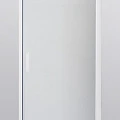 Душевая дверь в нишу Cezares 75см RELAX-75-P-Bi-L профиль белый, стекло рифленое