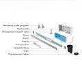 Душевой лоток Berges Wall 100 092057 золото глянец