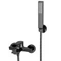 Смеситель для ванны с душем Wasserkraft Wiese 8401 серый