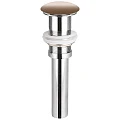 Донный клапан для раковины Ceramica Nova CN2000MC капучино матовый