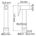 Гигиенический душ Wasserkraft A216 золото