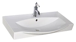 Раковина встариваемая Sanovit plazma 85см 182329 белая