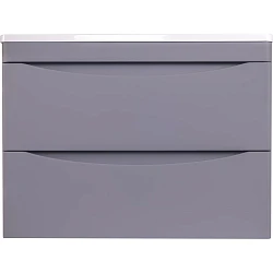 Тумба под раковину Style Line Бергамо мини 70 СС-00002319 антискрейч серый матовый