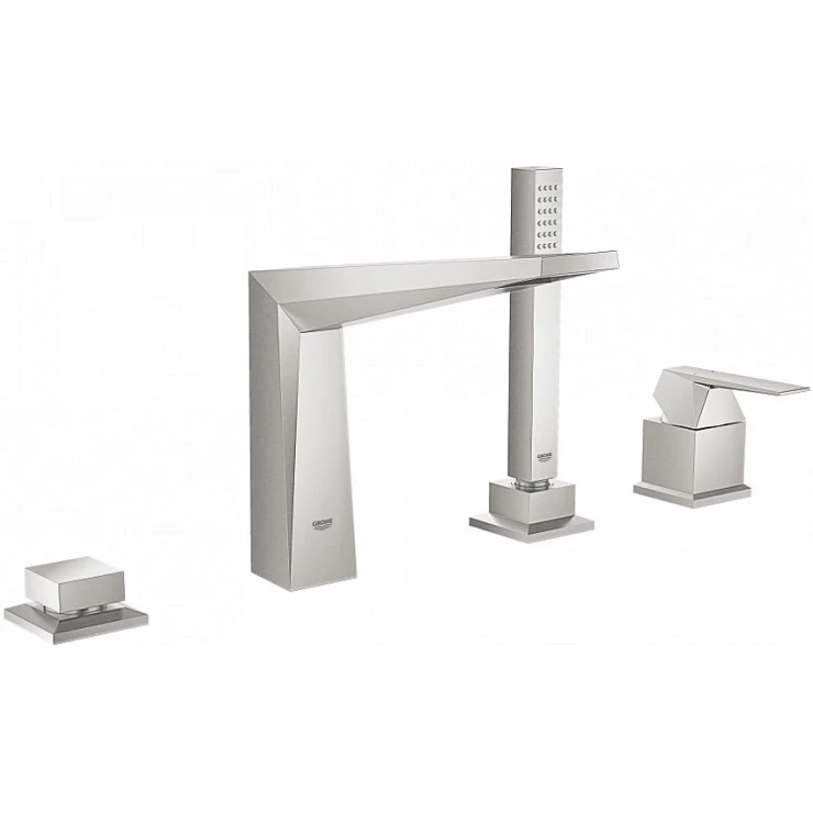 Смеситель на борт ванны Grohe Allure Brilliant 19787DC1 супер сталь