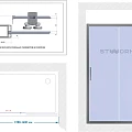 Душевой уголок STWORKI Эстерсунд 160x90см DE019R90160200 профиль хром глянец