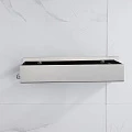 Полка Boheme Q 10965-SGM с двумя крючками, антрацит глянец