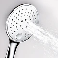 Душевая лейка Wasserkraft A060 пластик, хром
