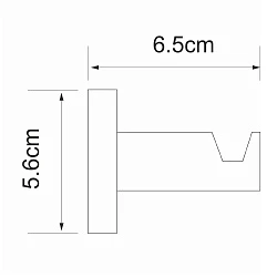 Крючок Wasserkraft Isen K-4023 хром