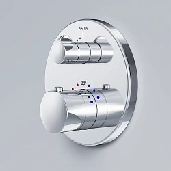 Термостатический смеситель AM.PM Gem F9075600 встраиваемый, для душа, хром