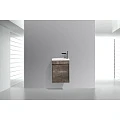 Тумба с раковиной BelBagno Pietra Mini 40 L коричневая матовая