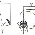 Смеситель для раковины Bravat Swan F14287C-ENG хром