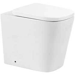 Унитаз приставной BelBagno Albano BB120CBR крышка-сиденье BB120SC белый глянец