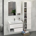 Тумба с раковиной Comforty Турин 75 00004147332CF дуб белый