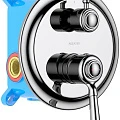 Смеситель для ванны с душем Aquatek Классик AQ1546CR с внутренней частью, хром