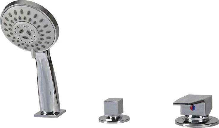 Смеситель на борт ванны Aquanet B23-A 138004 хром