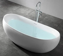 Акриловая ванна ABBER 170x80 AB9236 белая глянцевая
