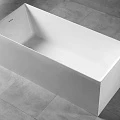 Акриловая ванна ABBER 150x70 AB9274-1.5 белая глянцевая