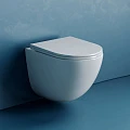 Унитаз подвесной Ceramica Nova Vogue CN4008T белый глянец