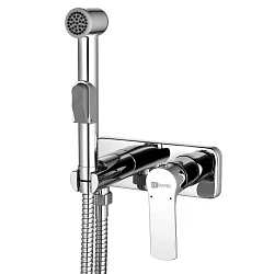 Смеситель с гигиеническим душем, встраиваемый Lemark Plus Grace LM1519C