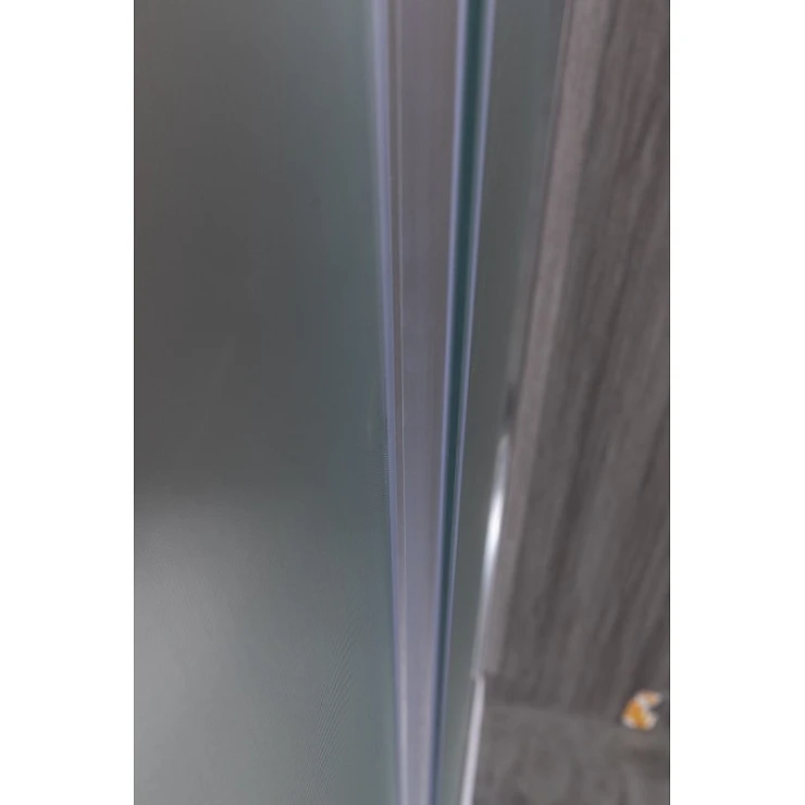 Душевой уголок Esbano ESR-8010 80х80 см, профиль хром, стекло рифленое, высокий поддон