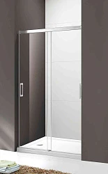 Душевая дверь в нишу Cezares 120см TANDEM-SOFT-BF-2-120-C-Cr-IV профиль хром, стекло прозрачное