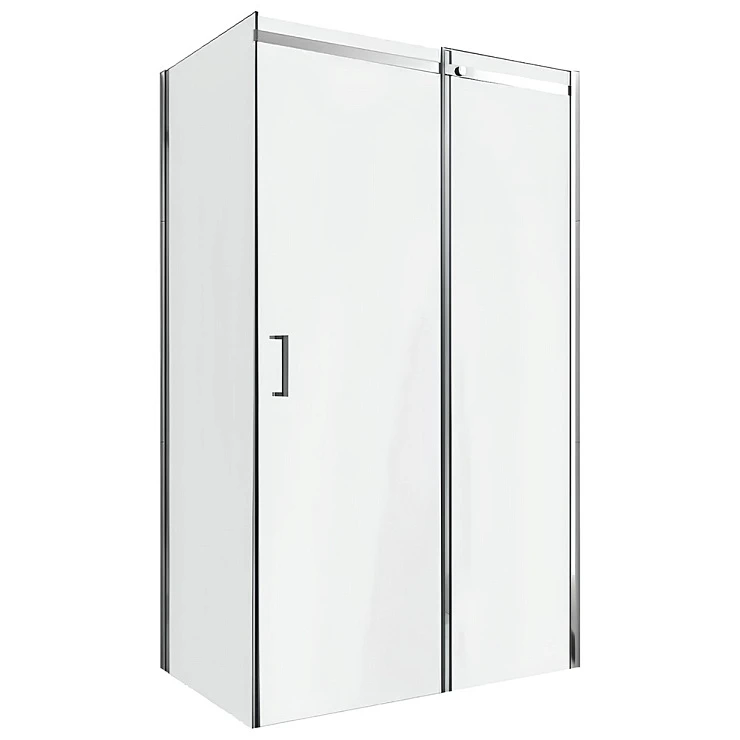 Душевой уголок Berges Melita 110x80см 061016 профиль хром, стекло прозрачное